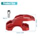 thumbnail image 4 of Juego de ganchos para manillar de motocicleta Unique Bargains aleación de aluminio color Rojo para Honda PCX160 2012-2023, 4 of 7