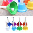 thumbnail image 3 of 8 Pcs Octave Cloches d'École Colorées Instrument de Percussion Aides Pédagogiques pour Enfants Enseignants Étudiants, 3 of 3