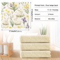 thumbnail image 6 of Yayeee 6 Pack Kitchen Dishcloths for Washing Dishes Soft Absorbent Microfiber Towels, Floral Rabbit, 6 of 9