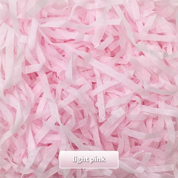 Basket Grass,Crinkle Cut Tissue Paper for Easter Gift Box Wrapping Packing Filling,Recyclable DIY Craft Basket Shred Confetti Raffia Paper Filler,Crinkle Cut Paper Grass Cushion Paper Streamer,100g