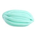 thumbnail image 6 of Abbraccia Chunky Yarn Jumbo Tubular Yarn Hand Knitting Washable Crocheting Bulky Yarn Arm Knit Yarn for Crochet Rug Making Blanket Mat light green, 6 of 9