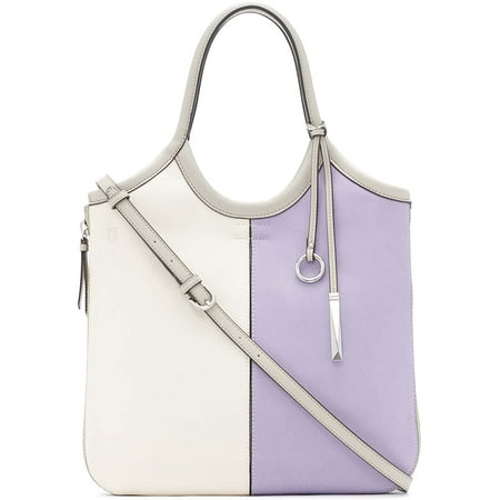 Calvin Klein Gabrianna Novelty Slim Side Zip Tote One Size Purple Combo