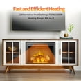 thumbnail image 2 of Edendirect 30 in. Electric Fireplace Insert,Remote Control,Adjustable Flame Brightness,750W/1500W,Quiet, 2 of 9