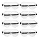thumbnail image 2 of Gafas de laboratorio gafas protectoras protector ocular antivaho para protección ocular, 2 of 8