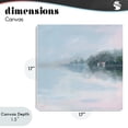 thumbnail image 4 of Stupell Industries Coastal Morning at Lake Windermere Canvas Art, 17 x 17, by Meredith Howse, 4 of 8