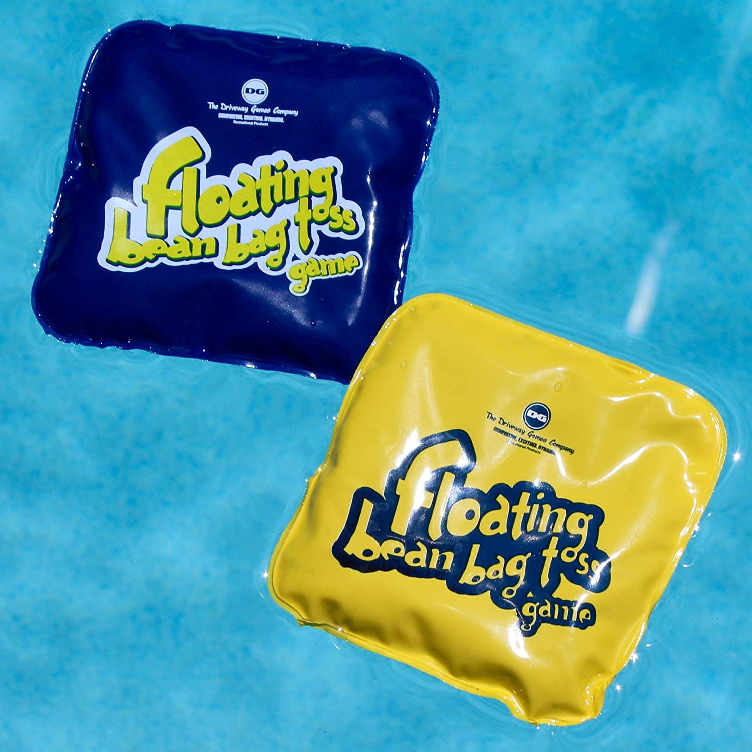 Driveway Games Floating Bean Bag Toss Inflatable Cornhole Game for Pool