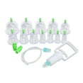 thumbnail image 2 of EARKITY Cupping Set, Massage Therapy Cups, 12 Vacuum Suction Cups with Pump Massager for Cellulite Reduction Back Neck Joint Pain Relief, 2 of 7
