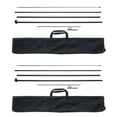 thumbnail image 1 of VEVOR Feather Flag Pole Kit 2 Packs Swooper Flag Pole 16.3 ft with Ground Stakes, 1 of 9