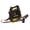 Black, variant on Clear Compact Sling Cross Body Bag with Chain for Women and Men Lightweight PVC Phone Purses Small Shoulder Bag