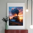 thumbnail image 2 of Diamond Art Kit for Adults, Vintage Train Sunset Journey Diamond Painting for Adults Beginners, DIY Diamond Art Painting Kits, 5D Diamond Painting Crafts for Home Decor 12x16 Frameless, 2 of 7