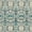 Blue, variant on Unique Loom Horeshoe Charm Rug