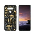 thumbnail image 1 of Ancient-Egypt-Symbols-s-Eye-Of-Horus-Egyptian-Hieroglyphs Phone Case, Degined for LG K51 Case Men Women, Flexible Silicone Shockproof Case for LG K51, 1 of 1