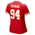 thumbnail image 3 of Women's Nike Malik Herring Red Kansas City Chiefs Team Game Player Jersey, 3 of 4