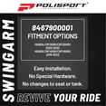 thumbnail image 3 of Polisport Motocross Motorcycles (MX) Swingarm Protector for Honda CRF250R (2020-2022), CRF250RX (2020-2022), CRF450R (2019-2022), CRF450RX (2019-2022) Dirt Bikes - Black, 3 of 9