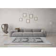 thumbnail image 3 of Ahgly Company Indoor Rectangle Abstract Gray Modern Area Rugs, 2' x 3', 3 of 4
