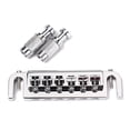 thumbnail image 4 of SHISUYAN Pont Enveloppant pour Guitare Électrique Pièces de Rechange Accessoires (Argent), 4 of 8