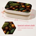 thumbnail image 5 of Thanksgiving Acorn Velvet Portable Jewelry Display Stand and Organizer with Removable Compartment - Gift, 5 of 7