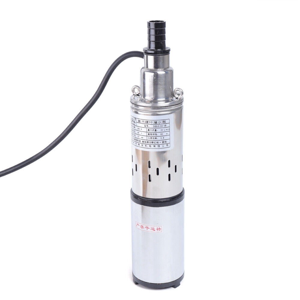 HiKaRiGuMi 48V 280W DC Deep Well Solar Powered Water Pump Irrigation Submersible Water Pump