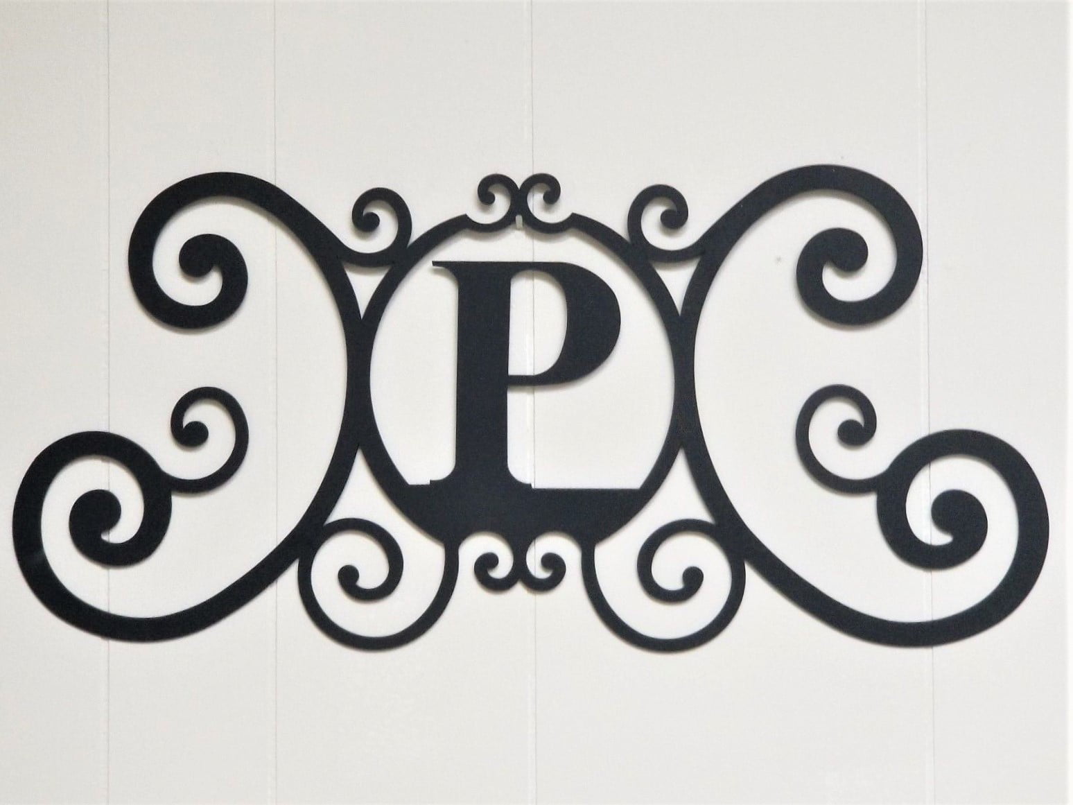 Details about   Iron Letter R Door Monogram Wall Decoration Plaque Metal Art Initial 2mm thick 