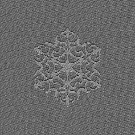 Ahgly Company Machine Washable Indoor Square Transitional Gray Area Rugs, 7' Square