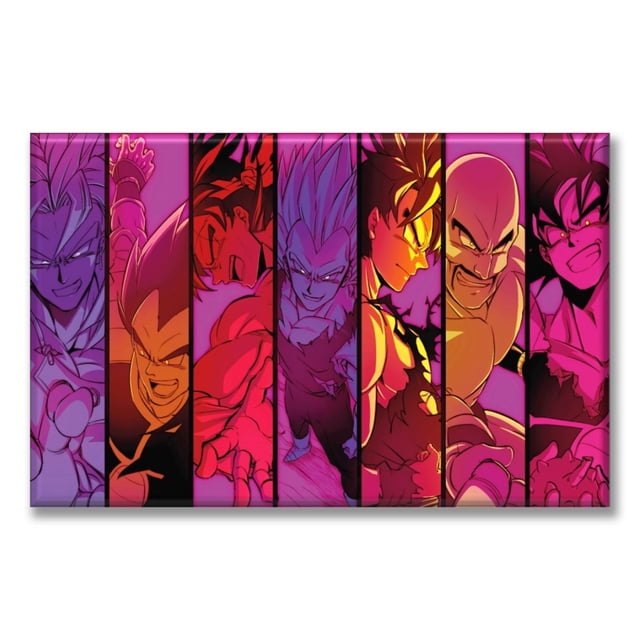 Cuadro Canva Listo Para Colgar Tipo Galería Dragon Bz 40X60 cm