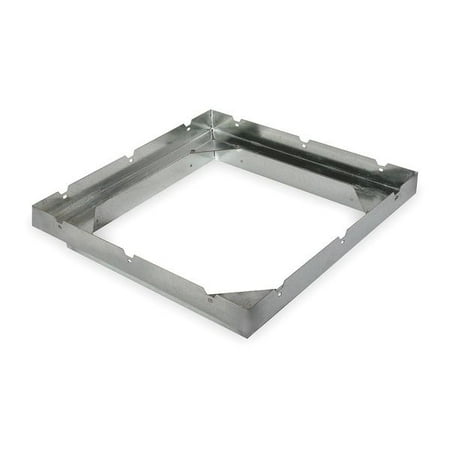 

1Pack Dayton 3AZK1 Roof Curb Adapter Curb Side Sq O D 17 In