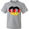 thumbnail image 3 of Inktastic German Flag in Pretzel Shape Youth T-Shirt, 3 of 5