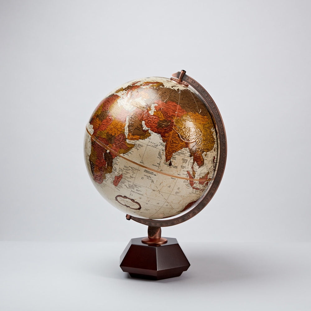Frank Lloyd Wright Hexhedra Desk Globe - Thumbnail 3