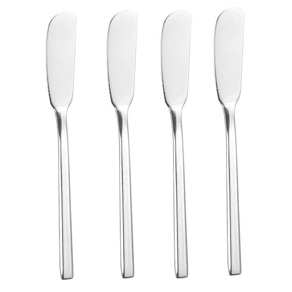 Ywlanda Cheese Spreaders Knives Stainless Steel, 4-pieces