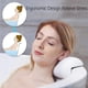 thumbnail image 4 of Almohada de baño, cojín de baño, almohada de baño de PU impermeable, almohada de bañera con ventosas, almohada ergonómica de baño de spa, adecuada para todas las bañeras, cumpleaños, regalo de Navidad JM Cocina, Decoración y Otros, 4 of 5