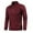 B103/Wine, variant on TEDOYE Fall Sweater Mens Autumn Winter Solid Quarter Zip Neck Sweater Long Sleeve Fashion Top Sweatshirt Coat Casual Bussiness