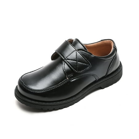 

Boys‘ Shoes 2024 Spring and Autumn Soft Sole Middle and Large Children‘s New Performance Black Little Boy British Style Student Children‘s Shoes