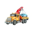 thumbnail image 2 of Kids Fire Truck Toy with Self-Loading and Unloading Bins, Simulated Water Spray, Sound Effects, Push and Go Inertia Power, No Batteries Needed, Educational Toy for Boys and Girls Ages 3+, 2 of 6