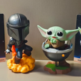 thumbnail image 2 of Star Wars Mandalorian Series Blind Box Star Wars Anime Figure Mystery Box Baby Yoda Model Doll Toys Decoration Birthday Gift, 2 of 5