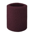 thumbnail image 1 of GOGO 100 Pieces Sports Wristbands Terry Cloth Sweatbands 3 Inches Maroon, 1 of 8
