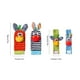 thumbnail image 2 of s calcetines de animales para bebés, sonajeros ajustables para pies y manos de dibujos animados, regalos para bebés recién nacidos, 2 of 7