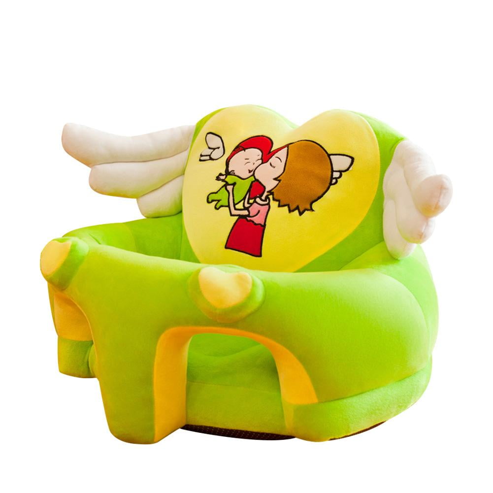 Cartoon Children Kids Sofa Cover Cute Wings Baby Learn to Sit Seat Chair Cover 