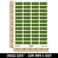 thumbnail image 2 of COD Cash on Delivery Bold Border Sticker Set - Light Green - Gloss Finish - 1.25" Mini, 2 of 7