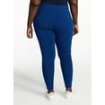 thumbnail image 4 of Terra & Sky Women's Plus High Waist Ankle Length Leggings, 27" Inseam, Sizes 0X-5X, 4 of 5