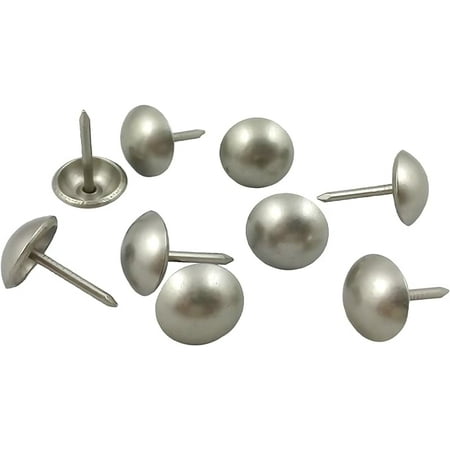 

decotacks® Upholstery Nails Decorative Tacks 7/16 - 100 Pcs [Pewter Finish] DX0511PW