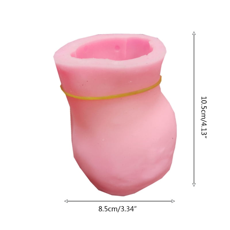 Small Boy Shape Flower Container Silicone Mold Suitable for Crafting Unique Resin Ornaments and Small Plant Displays