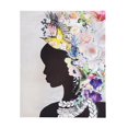 thumbnail image 1 of hometrends Natural Woman Embellished Canvas Art Print, 1 of 8
