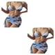 thumbnail image 2 of Toystoory Traje de baño de tres piezas para mujer, traje acolchado con cable dividido, traje de baño a la moda de viaje sin mangas, traje de Type4 NO4, 2 of 6