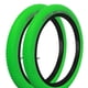 thumbnail image 1 of Par Llantas BMX Bicicleta Freestyle 20 X 2.30 Verde DRAGON PR20977V, 1 of 6