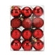 thumbnail image 2 of Bolas Decorativas De Navidad De 24 Uds., Colgante De Árbol De Navidad, Adornos Colgantes, Suministros Para Fiestas, 4Cm Kearding HA024850-00, 2 of 6