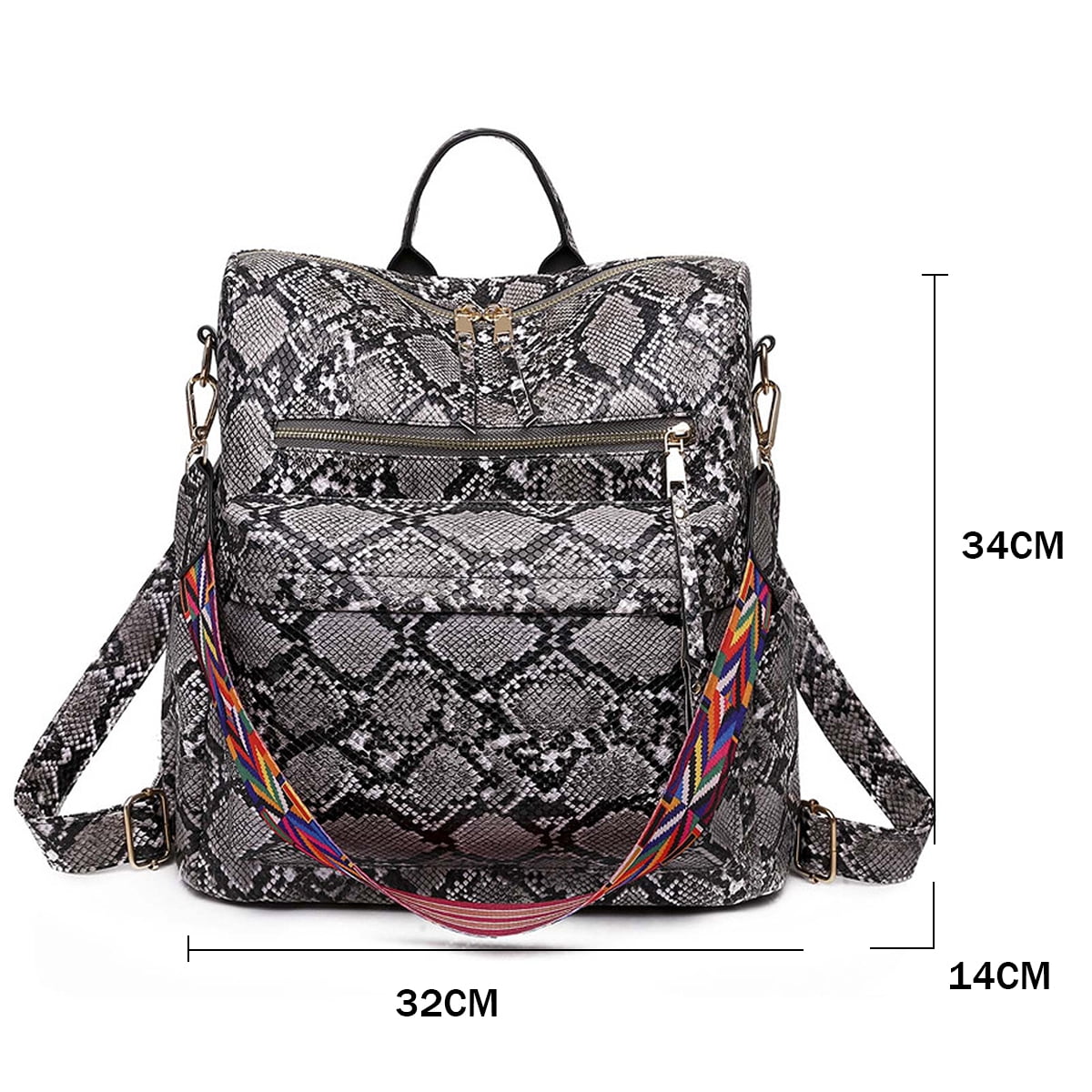 Laptop Backpack Purse for Women Large Designer PU Leather Laptop Bag Ladies Computer Shoulder Bags Walmart