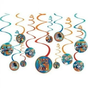 Space Jam 'A New Legacy' Hanging Paper Swirl Decorations (12ct)
