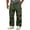 Green, variant on Men's Rain Pants, Waterproof Rain Over Pants, Windproof Outdoor Pants for Hiking, Fishing White