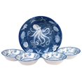 thumbnail image 2 of Certified International Oceanic 5 Piece Melamine Salad/Serving Set, Multi Colored, 2 of 4