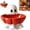C 6in, variant on Halloween Decoration Ghost Figurine 10in Resin Ghost Statues with Pumpkin Candy Bowl for Outdoor Indoor Front Door, Porch Yard Lawn Party Decor